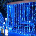 JMEXSUSS 300LED Christmas Curtain Lights by JMEXSUSS