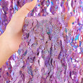 4 Pack Pink Tinsel Curtain Party Backdrop by CYLMFC