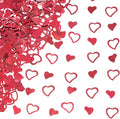 Red Love Heart Table Confetti by WHITEEN+POP