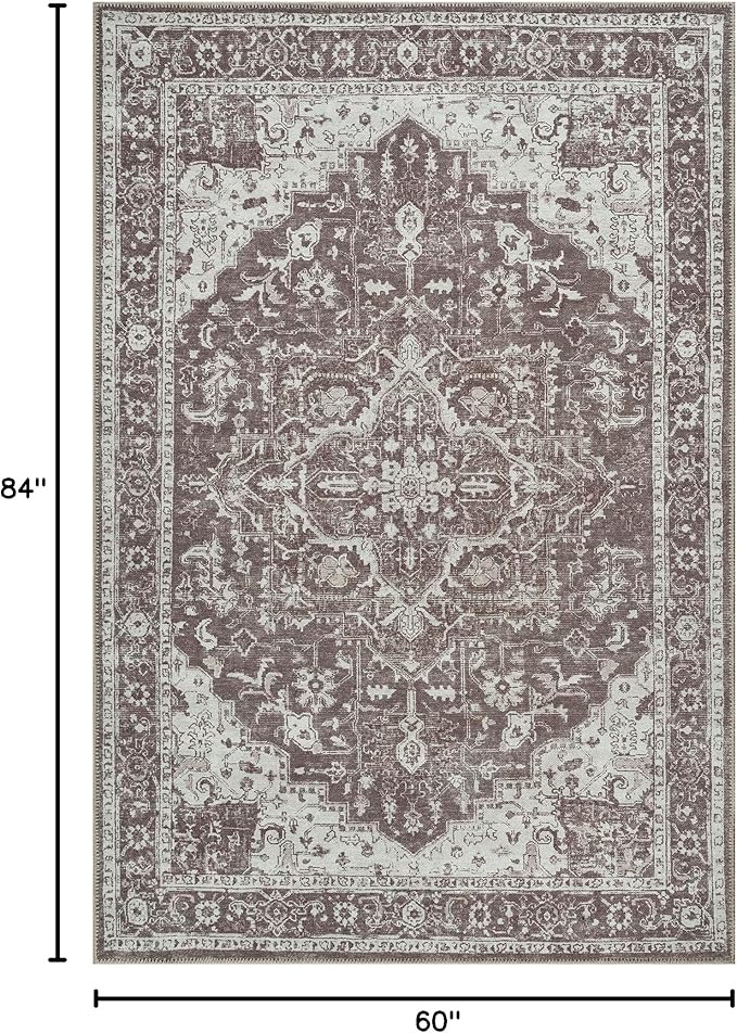 Bloom Rugs Washable Non-Slip 5' x 7' Rug - Image 2