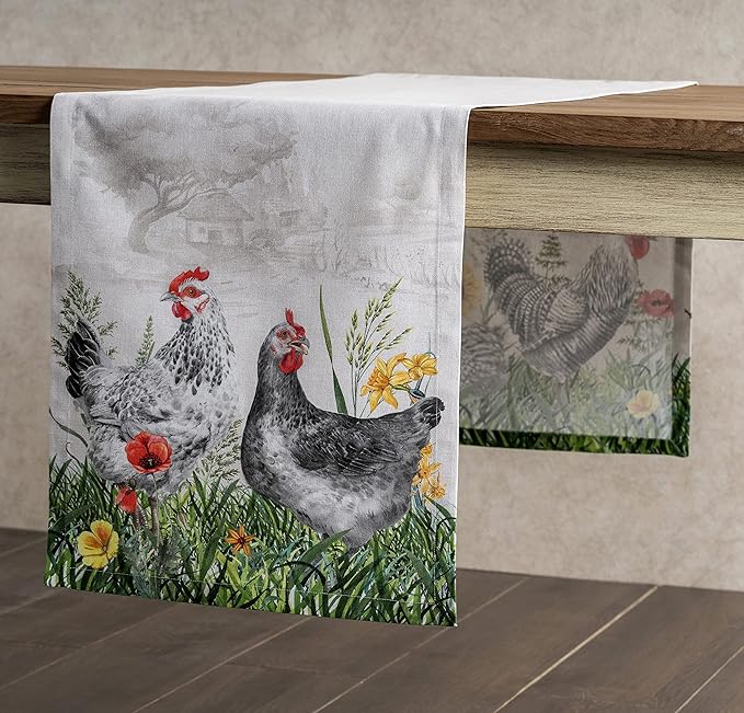 Maison d' Hermine Table runner 100% Cotton Single Layer Table Runners 72 inches - Image 7