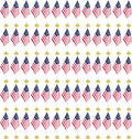 100 Pack USA US Desk Flags, Small Mini American Deluxe Table Flags Set by BCLin