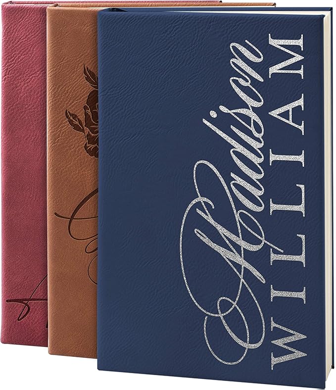 Personal Leather Journal Notebooks | 12 Design, 9 Color by Follow