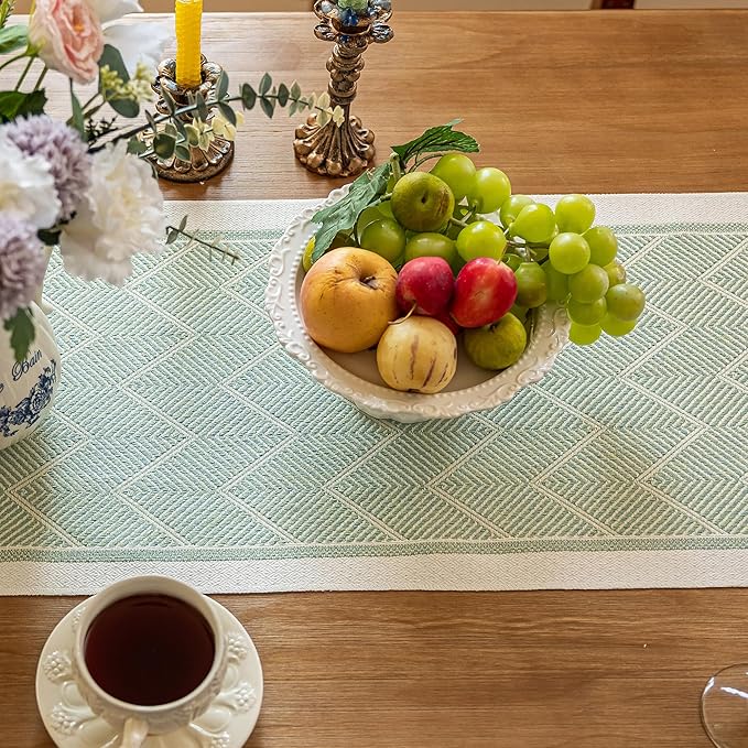 Table Runners 72 Inches Long Waterproof Boho Table Runner - Image 5