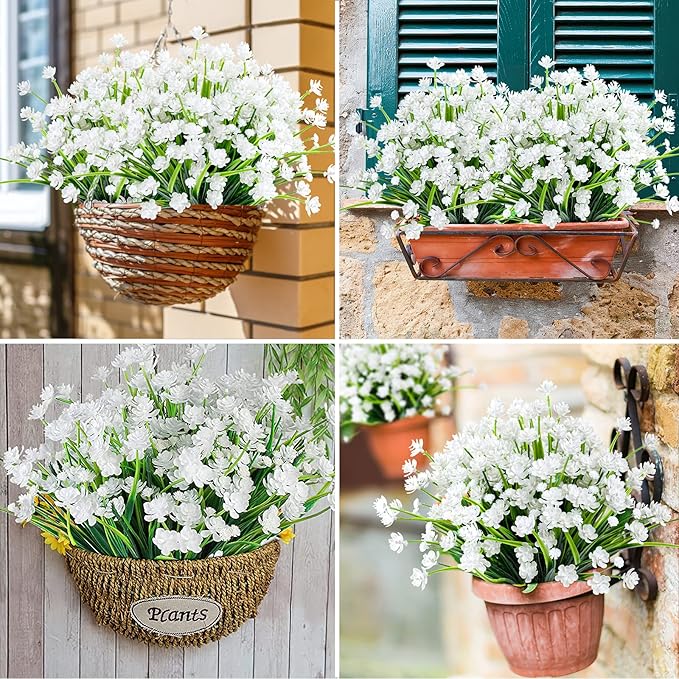 AmyHomie 20 Bundles Artificial Flowers - Image 5
