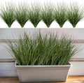 48PCS 17.3" Fake Plants Artificial Wheat Grass Greenery Plastic Plants Fake by UqueetenLtd