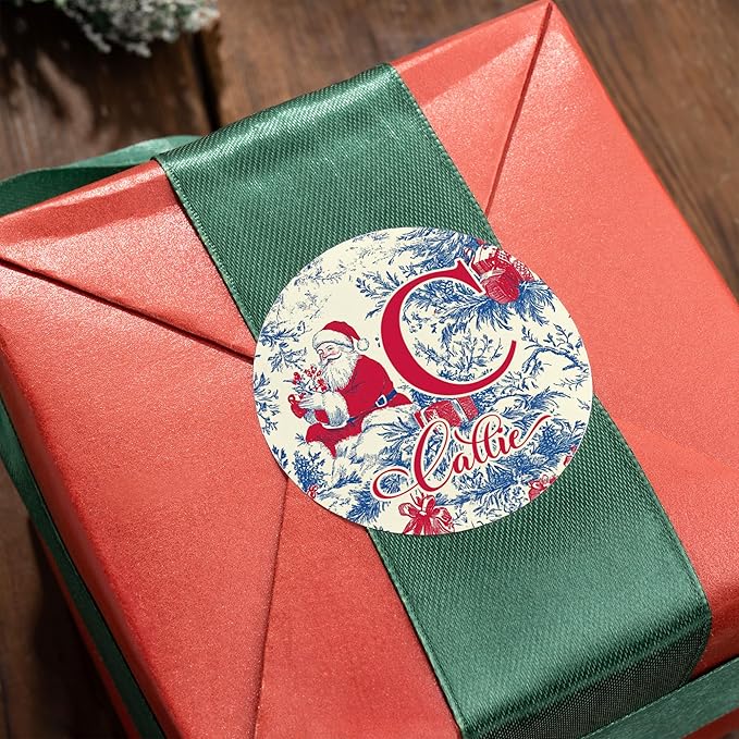 30pcs Personalized Christmas Stickers - Image 3