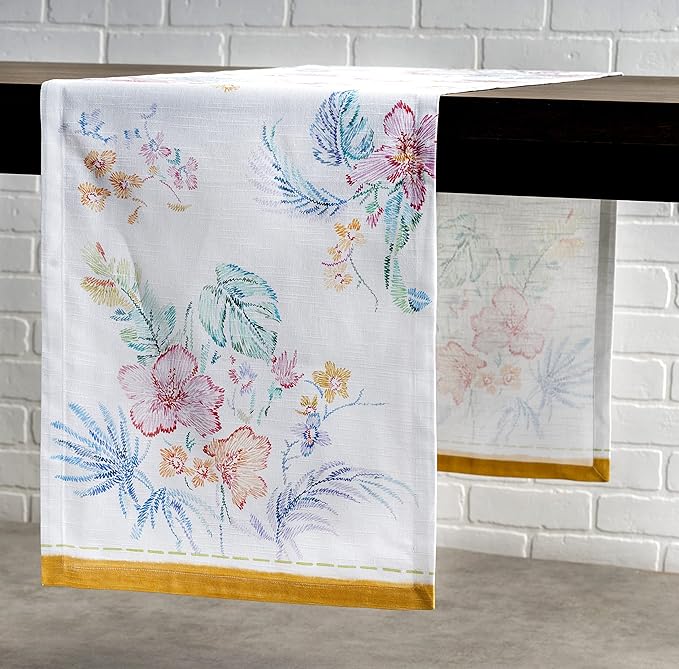 Maison d' Hermine Table Runner 100% Cotton Single Layer Table Runners 72 inches - Image 7