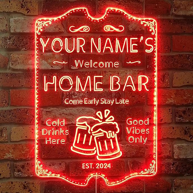 ADVPRO Personalized Your Name Home Bar RGB Dynamic Glam LED Sign - Image 7