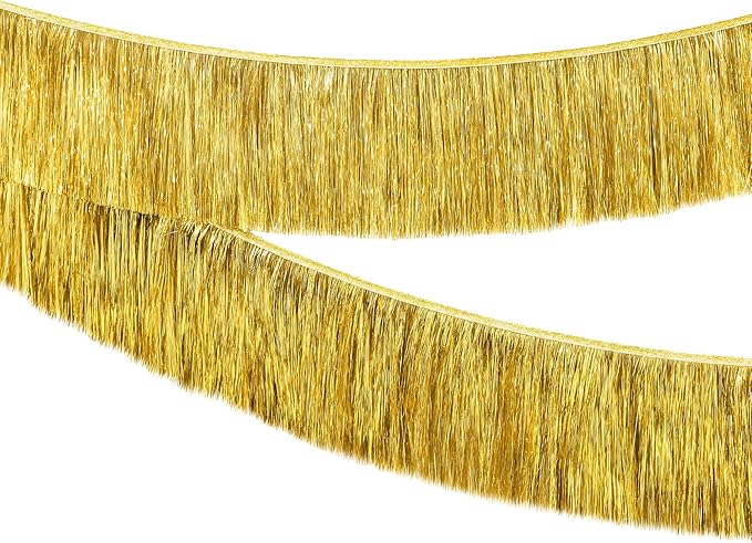 KatchOn, Bridal Shower | Golden Foil Curtains by KatchOn