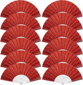 12 Pack Handheld Fan, Folding Hand Glitter Fan by SiissaPeksid