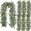 N&T NIETING 4 Pack Artificial Eucalyptus Leaf Garland, Faux Greenery Garland by NTNIETING