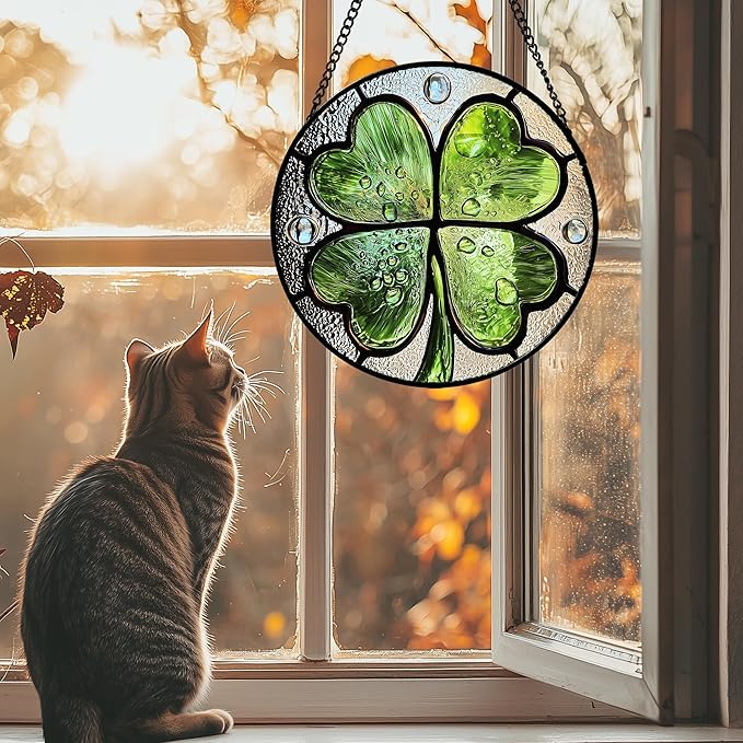 Stained Glass Window Hanging by Follow
