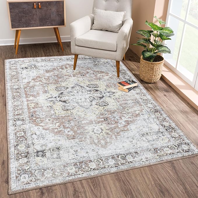 Bloom Rugs Washable Non-Slip 5' x 7' Rug by BloomRugs