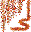 Fall Mums Flowers Artificial Garland by Ammyoo