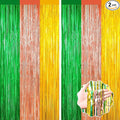 2 Pack Christmas Luau Decorations, Winter Summer Party Streamer, Metallic by forlvwoon