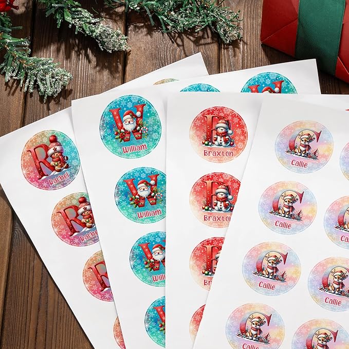 Personalized Christmas Stickers - Image 5