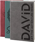 Personal Leather Journal Notebooks | 12 Design, 9 Color by Follow