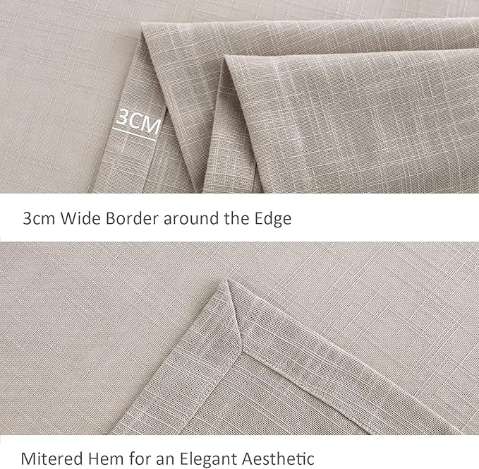 maxmill Lux Faux Linen Tablecloth - Image 6