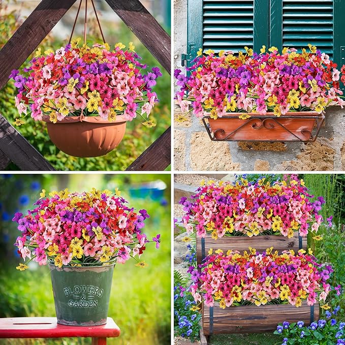 AmyHomie 20 Bundles Artificial Flowers - Image 3