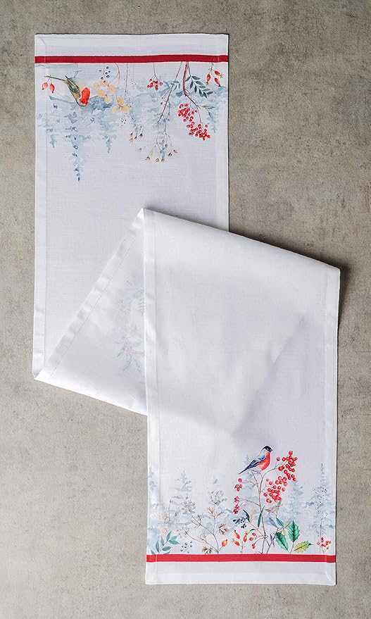Maison d' Hermine Table Runner 100% Cotton Single Layer Table Runners 48 inches - Image 2