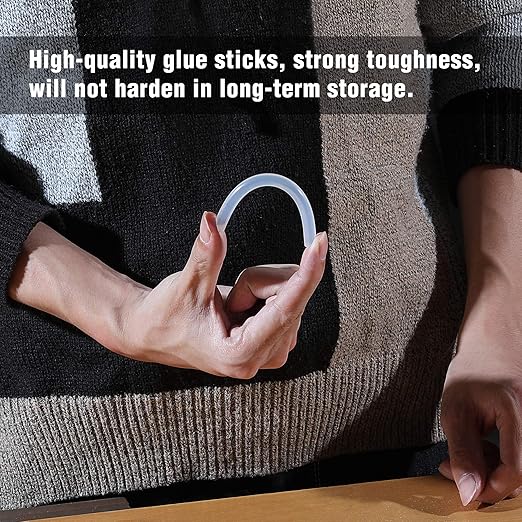 WORKPRO Full Size Hot Glue Sticks, 0.43x4 Inches, Compatible - Image 6