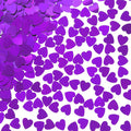 Purple Love Heart Table Confetti by WHITEEN+POP
