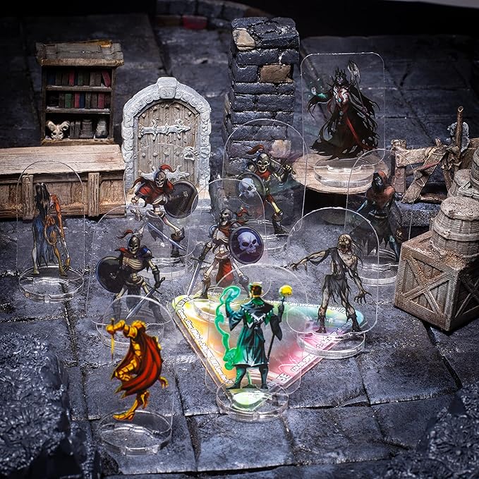 Arcknight Flat Plastic Miniatures: The Grove; 62 Unique Forest-Themed Minis - Image 8