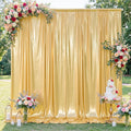 10x10FT Gold Sequin Backdrop by Unknown