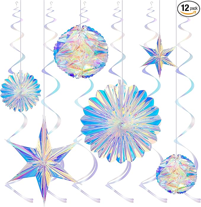 BTSD-home Iridescent Party Decorations by BTSD-home