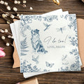 Luxury Personalized Dog Wedding Napkins, Custom Wedding Cocktail Napkins by GiantBigHands