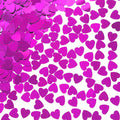 Hot Pink Love Heart Table Confetti by WHITEEN+POP