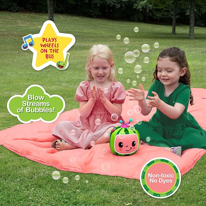 CoComelon NO Spill Musical Bubble Machine | Bubble Toy - Image 2