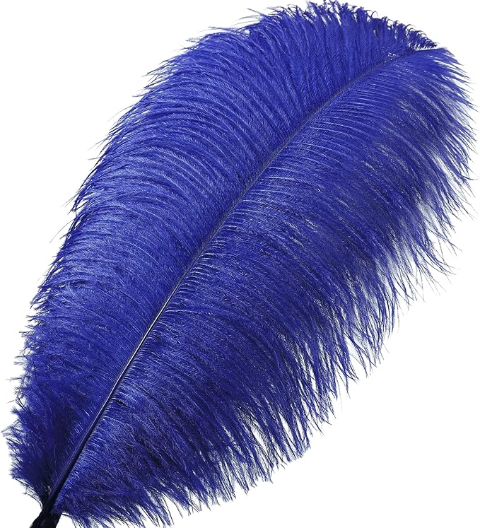 Larryhot Royal Blue Big Feathers - Image 3