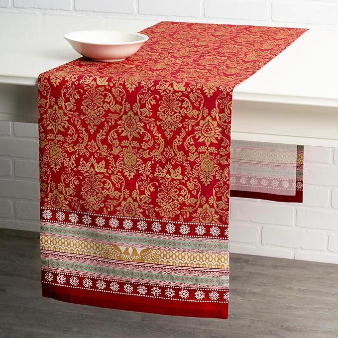 Maison d' Hermine Table Runner 100% Cotton Single Layer Table Runners 108 - Image 8