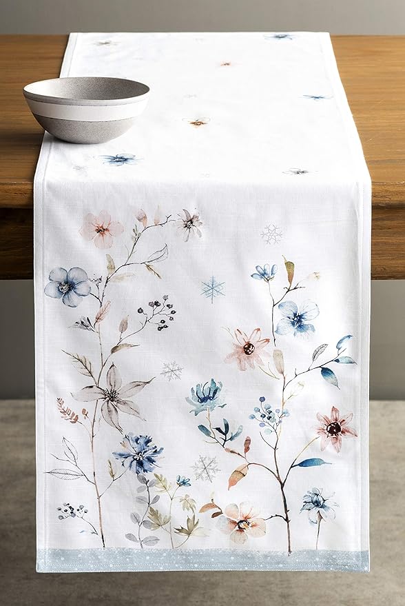 Maison d' Hermine Table Runner 100% Cotton Double Layer Table Runners 108 - Image 9