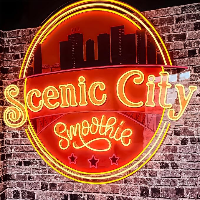 Custom Neon Sign, Personalized UV Printed LED Neon Sign LoGo Customizable by CIONAOR