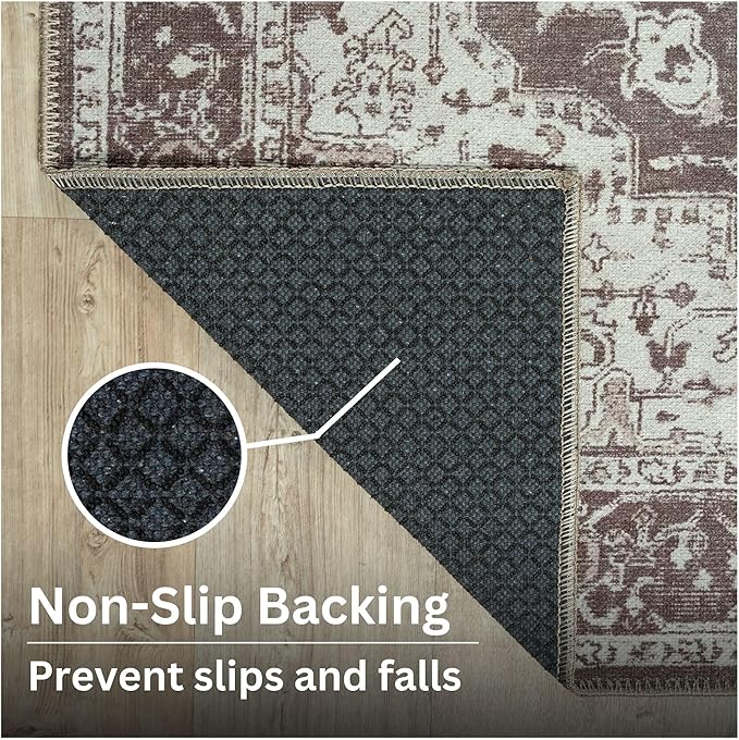 Bloom Rugs Washable Non-Slip 9' x 12' Rug - Image 8