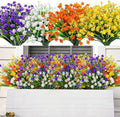 AmyHomie 20 Bundles Artificial Flowers by AmyHomie