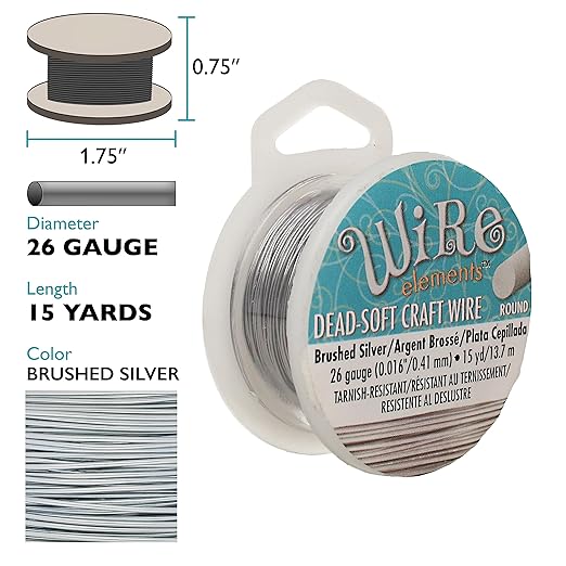 The Beadsmith Wire Elements Craft Wire – Tarnish Resistant, Soft Temper - Image 2