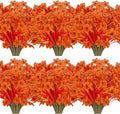 20 Bundles Artificial Fall Flowers No Fade Faux Autumn Plants Fake Flowers No by JEMONG