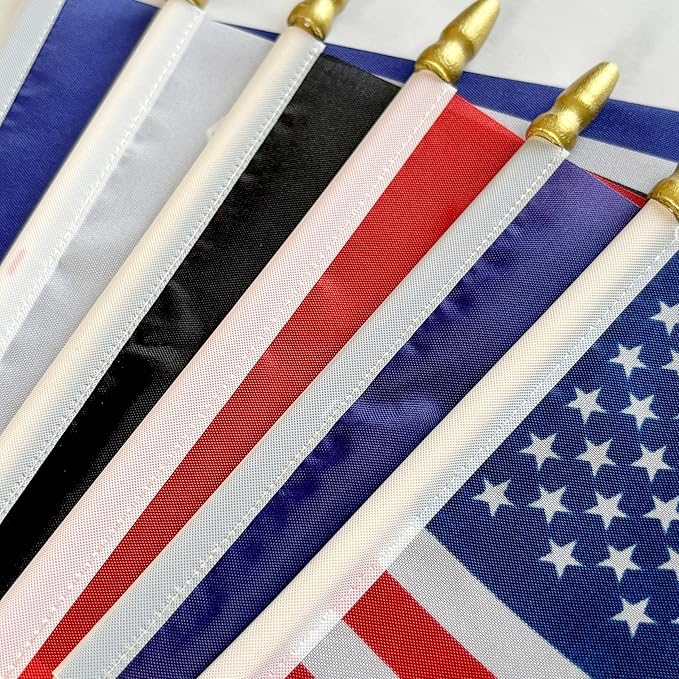 22 Pack All Branches Military Service Flags Set Small Mini Army Armed Forces - Image 3