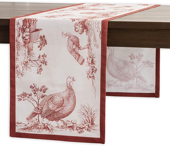 Maison d' Hermine Table Runner 100% Cotton Single Layer Table Runners 60 inches by MaisondHermine
