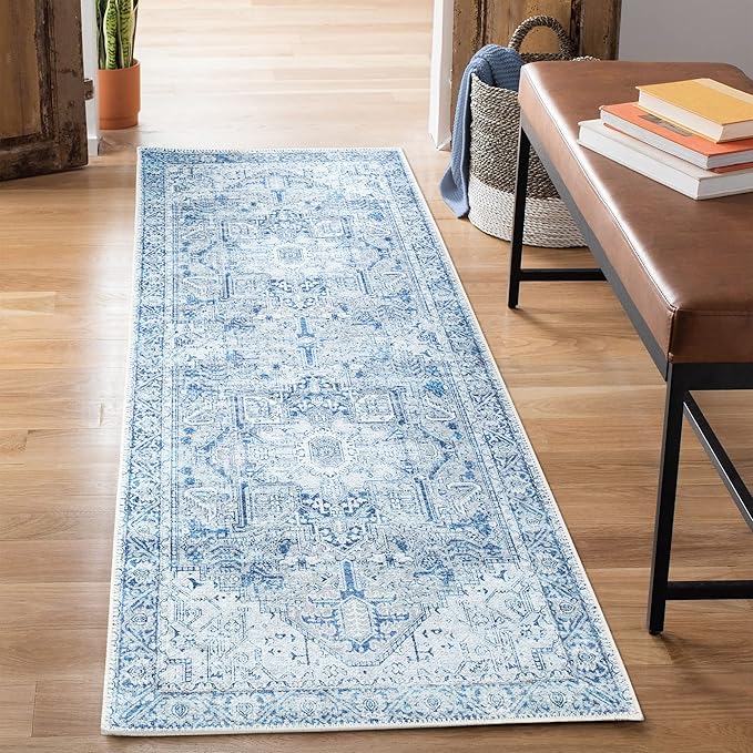 Bloom Rugs Washable Non-Slip 7 ft Runner by BloomRugs