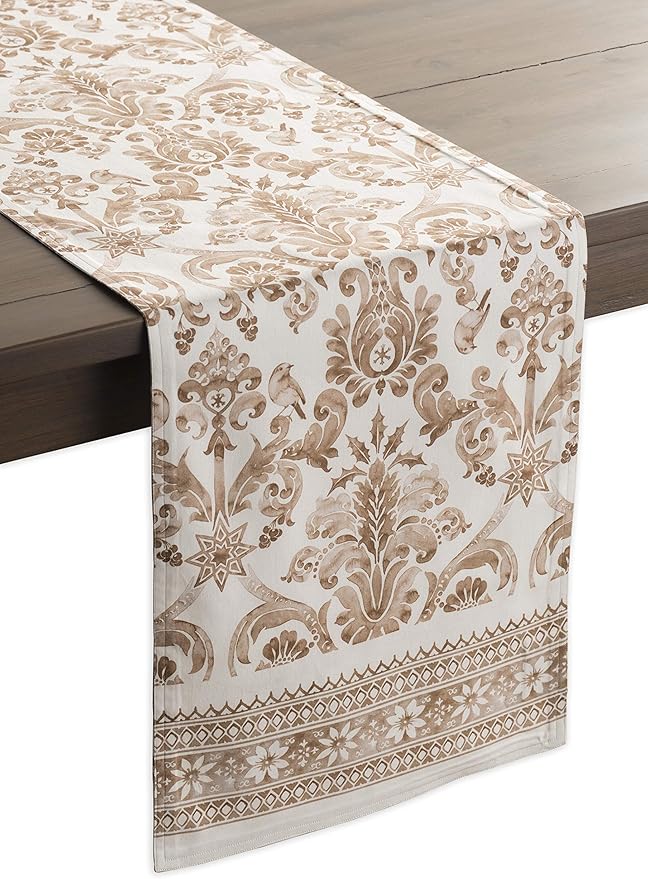 Maison d' Hermine Table Runner 100% Cotton Single Layer Table Runners 48 inches by MaisondHermine