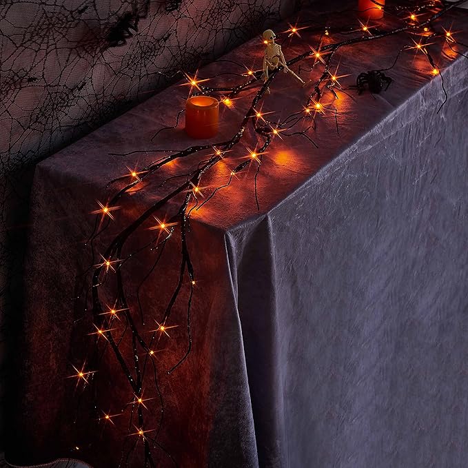 Birchlitland Halloween Lighted Garland Battery Operated - Image 3