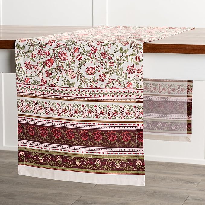 Maison d' Hermine Table Runner 100% Cotton Single Layer Table Runners 72 inches - Image 8