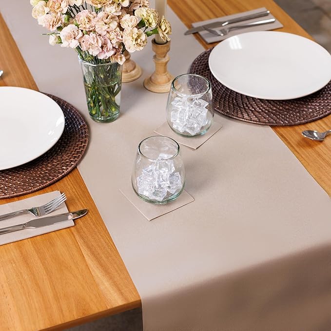 American Homestead Paper Table Runner Roll - 78 ft. Disposable Linen-Like Table - Image 2