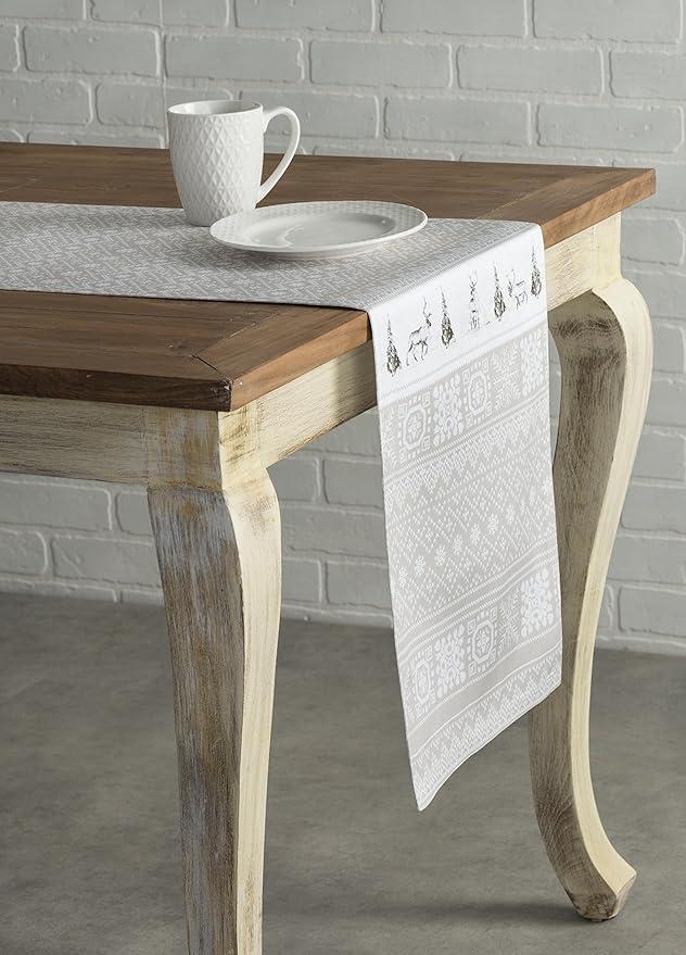 Maison d' Hermine Table Runner 100% Cotton Single Layer Table Runners 90 inches - Image 3