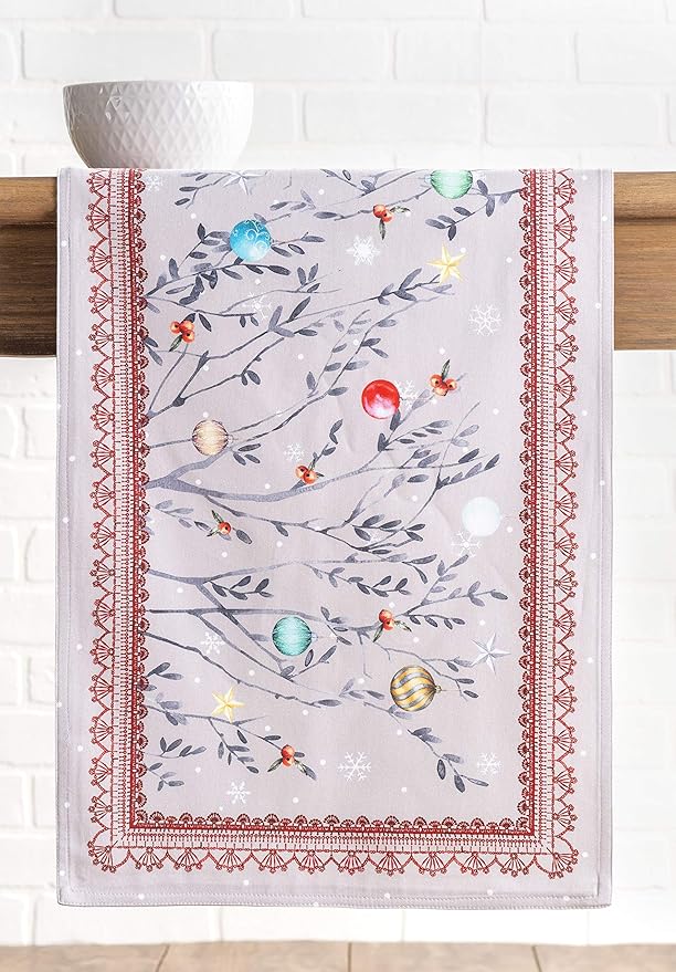 Maison d' Hermine Table Runner 100% Cotton Double Layer Table Runners 108 - Image 8